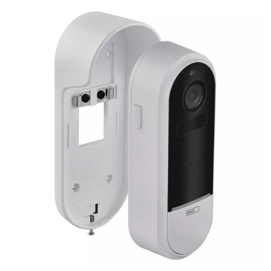 Timbre inalámbrico con vídeo y sensor de movimiento GoSmart 5V 3xAA IP65 Wi-Fi Tuya