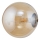 Vidrio de recambio para candelabro, lámpara de mesa y aplique ORO G9 diá. 14 cm beige
