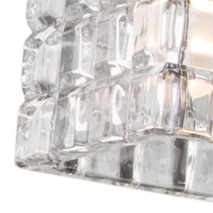 Vidrio de recambio para lámpara de techo E14/65x65 mm transparente