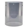 Vidrio de recambio para lámpara de techo E27 diá. 13 cm gris