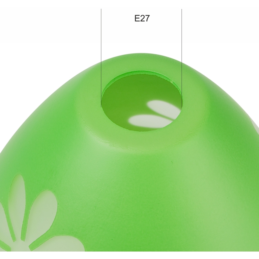 Vidrio de repuesto para lámpara de araña GARDEN E27 diá. 23 cm Verde
