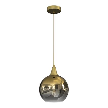 Vidrio de repuesto para lámpara de araña MONTE E27 diá. 20 cm dorado/ahumado
