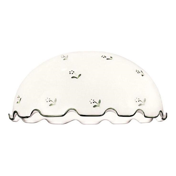 Vidrio de repuesto para lámpara de araña NONNA E27 diá. 36 cm blanco/Verde