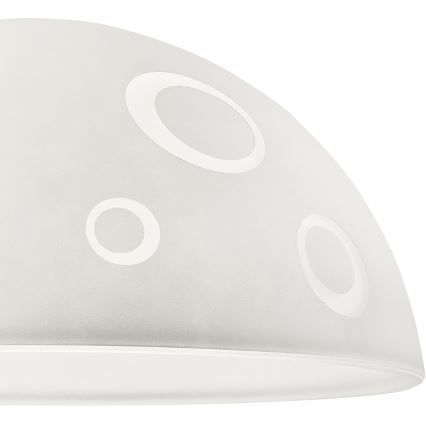 Vidrio de repuesto para lámpara de araña SFERA E27 140x300 mm blanco