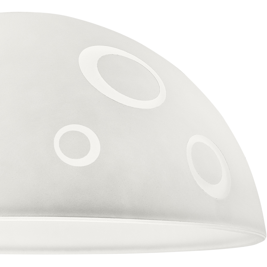 Vidrio de repuesto para lámpara de araña SFERA E27 140x300 mm blanco