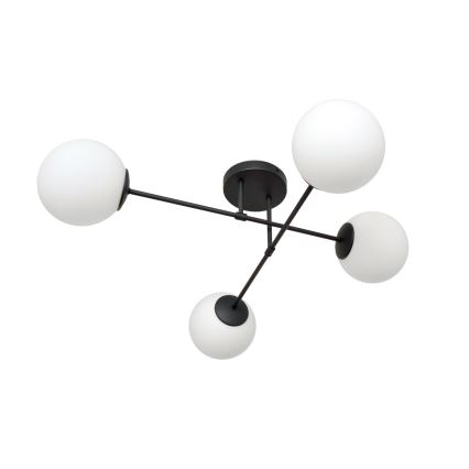 Vidrio de repuesto universal MOON E27 diá. 16 cm blanco