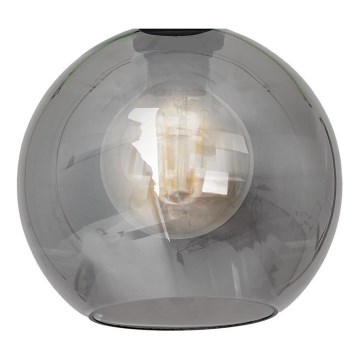 Vidrio de repuesto universal SOFIA E27 diá. 20 cm ahumado negro