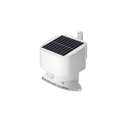 Viking - Aplique solar de pared LED con sensor LED/1W/3,7V IP44 3000/4000K 4000 mAh