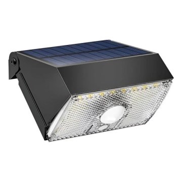 Viking - Aplique solar de pared LED con sensor LED/3,7V IP54 3000/4000K 2000 mAh