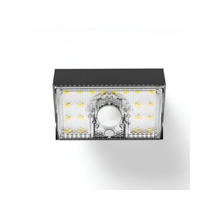 Viking - Aplique solar de pared LED con sensor LED/3,7V IP54 3000/4000K 2000 mAh