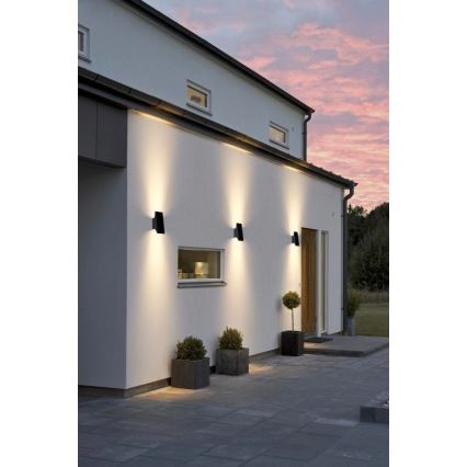 Viking - Aplique solar de pared LED regulable LED/1,5W/3,7V IP65 4000K 2000 mAh