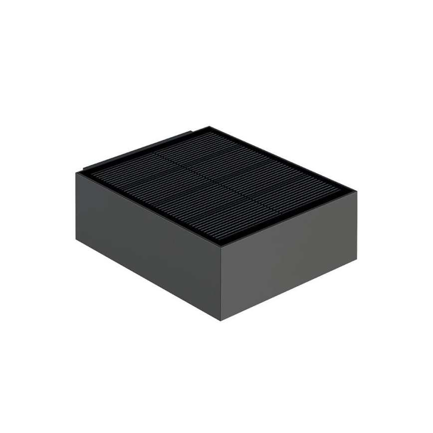 Viking - Aplique solar LED regulable para pared con sensor LED/2W/3,7V IP65 4000K 2000 mAh