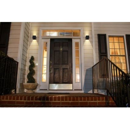 Viking - Aplique solar de pared LED regulable LED/1W/3,7V IP54 4000K 2000 mAh