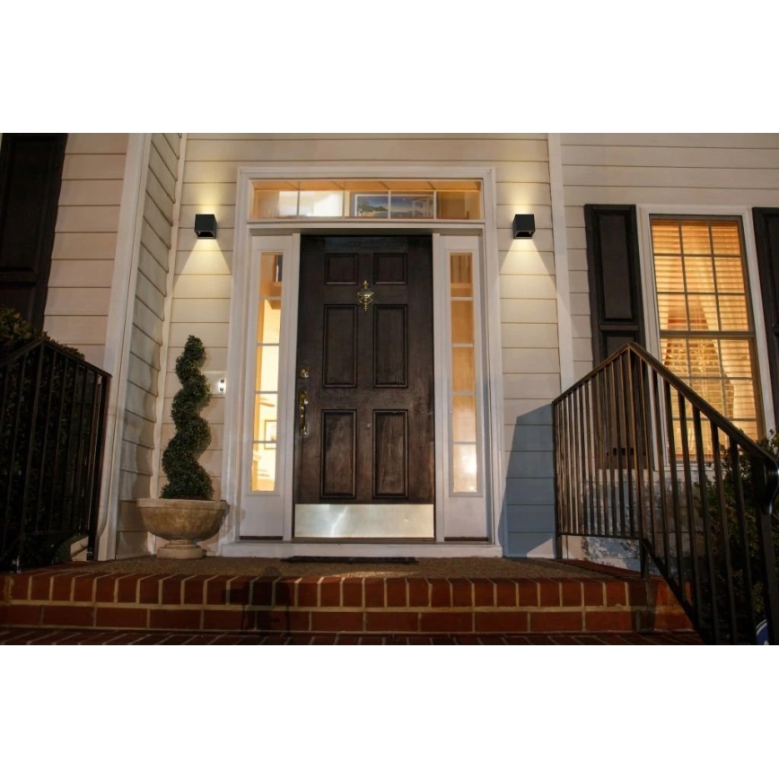 Viking - Aplique solar de pared LED regulable LED/1W/3,7V IP54 4000K 2000 mAh