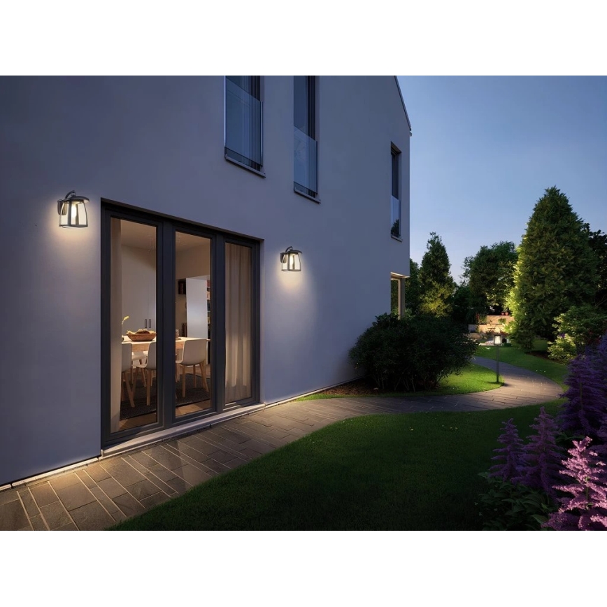 Viking - Aplique solar de pared LED regulable LED/2W/3,7V IP54 4000K 2000 mAh