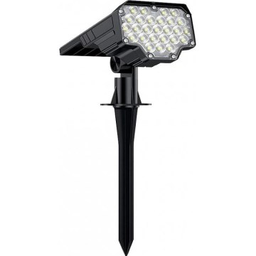 Viking - Lámpara solar LED/1W/3,7V IP65 6000K 2200 mAh