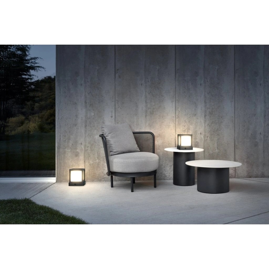 Viking - Lámpara solar LED con sensor LED/1,4W/3,7V IP54 4000K 2000 mAh