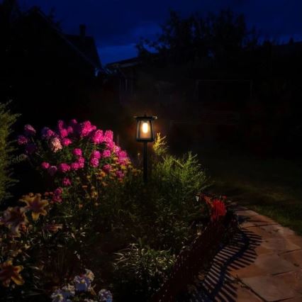 Viking - Lámpara solar LED con sensor LED/2W/3,7V IP54 4000K 2000 mAh