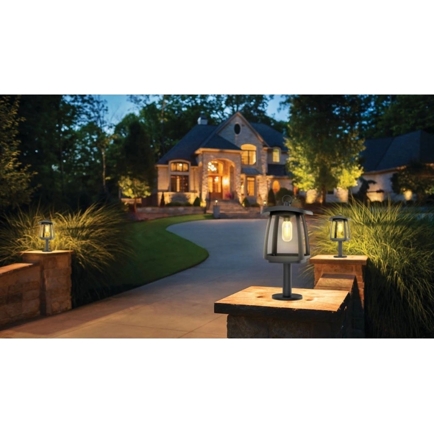 Viking - Lámpara solar LED con sensor LED/2W/3,7V IP54 4000K 2000 mAh