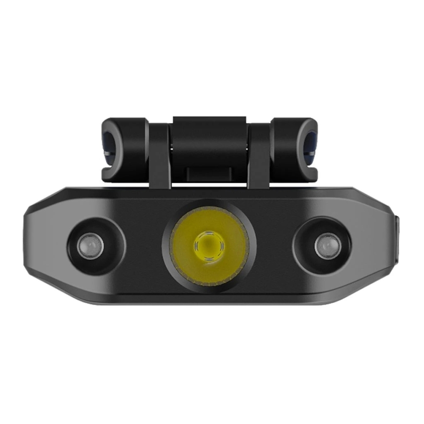 Viking - Linterna recargable LED regulable con sensor y luz roja LED/5V IPX4 200 lm 500 mAh