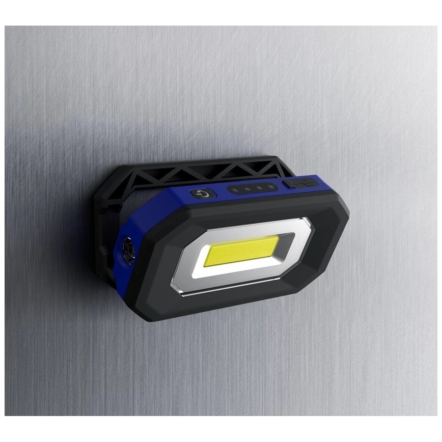 Viking - Linterna frontal recargable LED regulable, 5V, IPX4, 500 lm, 2000 mAh