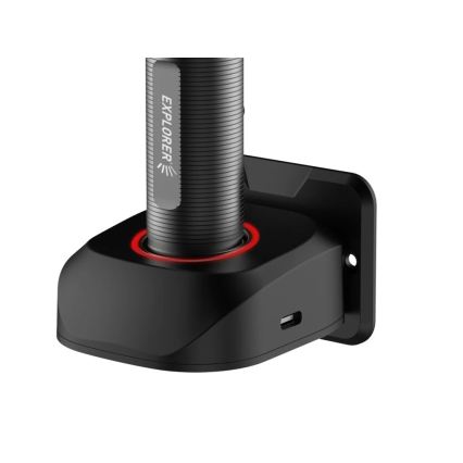 Viking - Linterna LED recargable regulable LED/5V IPX3 600 lm 2600 mAh