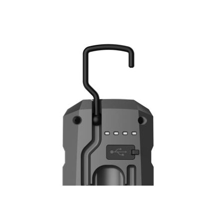 Viking - Linterna LED recargable y regulable LED/5V IPX6 600 lm 4000 mAh