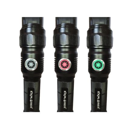 Viking - Linterna recargable LED regulable LED/5V IPX4 1200 lm 5000 mAh