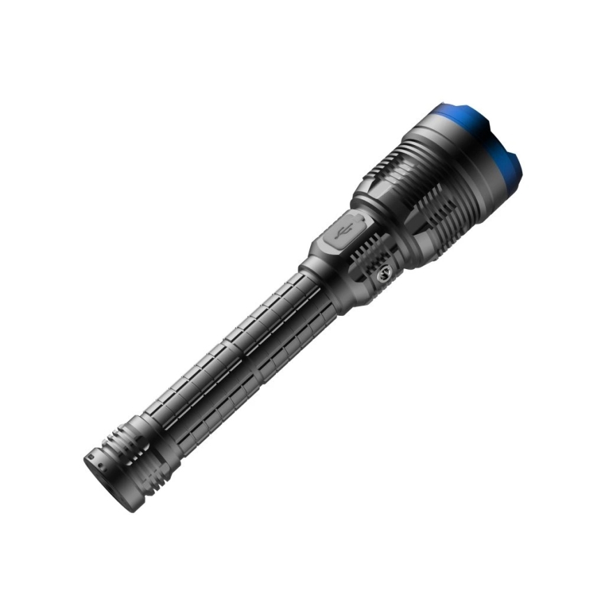 Viking - Linterna recargable LED regulable LED/5V IPX4 8000 lm 5000 mAh