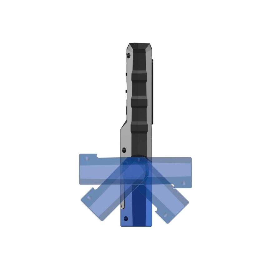 Viking - Linterna recargable regulable LED/5V IPX6 400 lm 2200 mAh