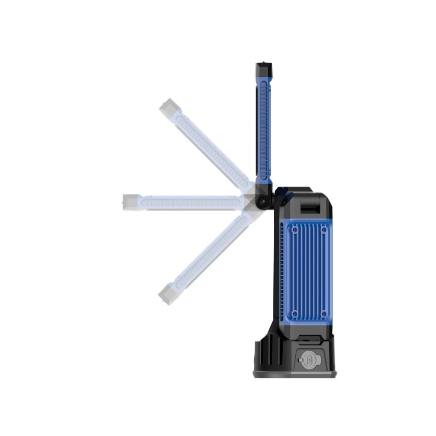 Viking - Reflector LED recargable con soporte 3xLED/5V IPX4 4500 lm 4000 mAh