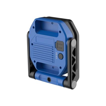 Viking - Reflector recargable LED regulable LED/5V IPX6 6000-7000K 4000 mAh