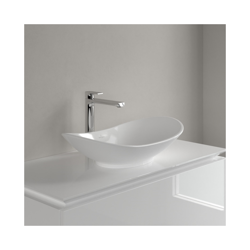 Villeroy & Boch 411060R1 - Lavabo para encimera MY NATURE 61 x 36 cm cerámica/blanco