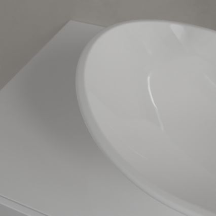 Villeroy & Boch 411060R1 - Lavabo para encimera MY NATURE 61 x 36 cm cerámica/blanco