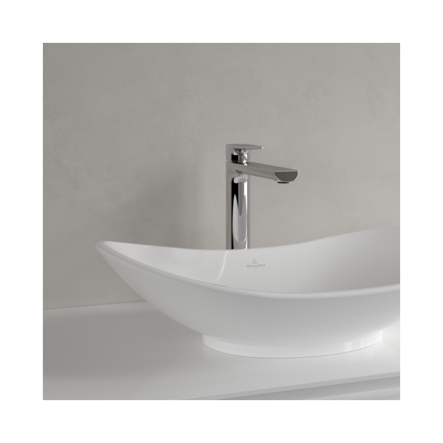 Villeroy & Boch 411060R1 - Lavabo para encimera MY NATURE 61 x 36 cm cerámica/blanco