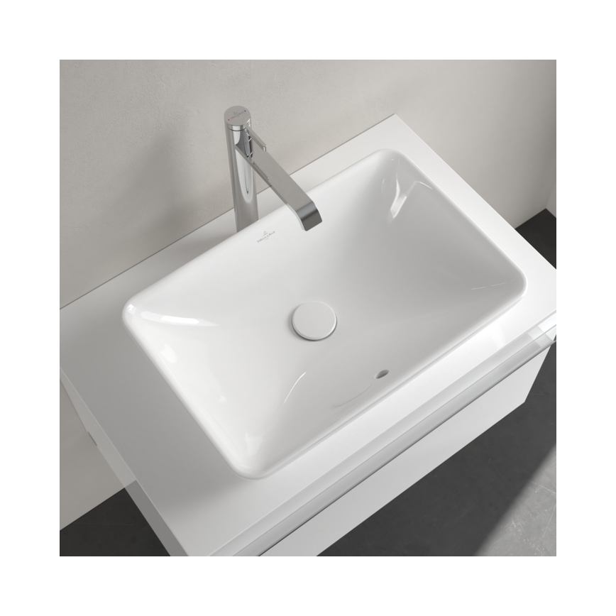 Villeroy & Boch 41135501 - Lavabo de encimera VENTICELLO 55,5x36 cm cerámica/blanco
