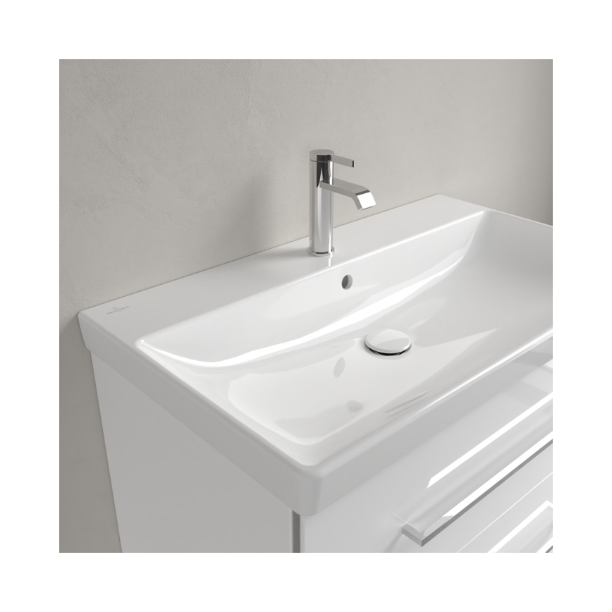 Villeroy & Boch 41568001 - Lavabo suspendido AVENTO 80x47 cm cerámica/blanco