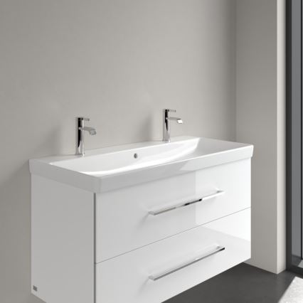 Villeroy & Boch 4156A401 - Lavabo suspendido AVENTO 100x47 cm cerámica/blanco