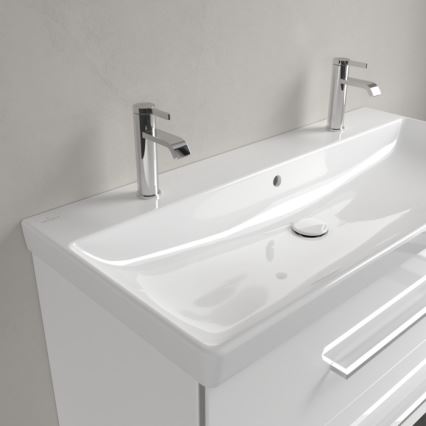 Villeroy & Boch 4156A401 - Lavabo suspendido AVENTO 100x47 cm cerámica/blanco