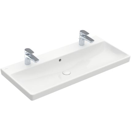 Villeroy & Boch 4156A401 - Lavabo suspendido AVENTO 100x47 cm cerámica/blanco