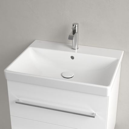 Villeroy & Boch 41586001 - Lavabo suspendido AVENTO 60x47 cm cerámica/blanco