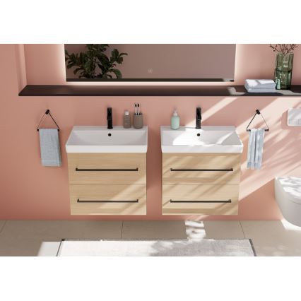 Villeroy & Boch 41586001 - Lavabo suspendido AVENTO 60x47 cm cerámica/blanco