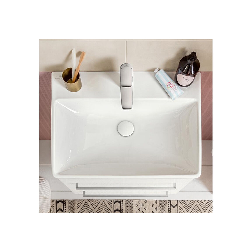 Villeroy & Boch 415860R1 - Lavabo mural AVENTO 60x47 cm cerámica/blanco