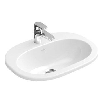 Villeroy & Boch 41615601 - Lavabo empotrado O.NOVO 56x40,5 cm cerámica/blanco