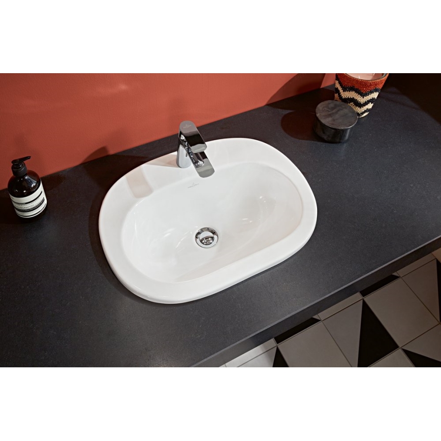Villeroy & Boch 416156R1 - Lavabo encastrado O.NOVO 56x41 cm cerámica/blanco