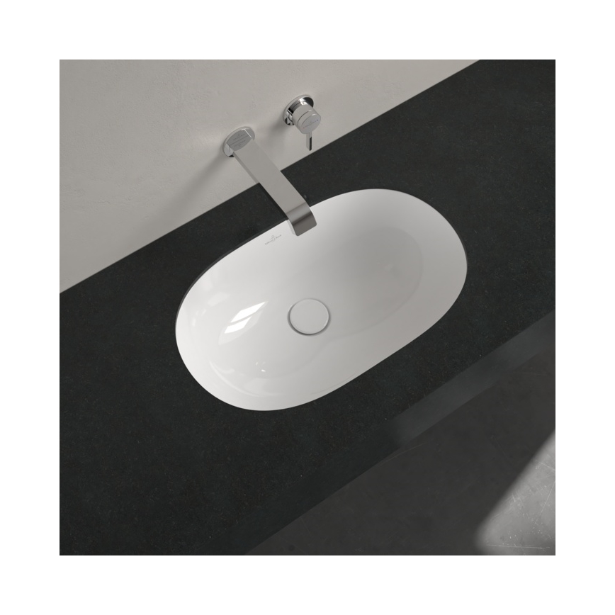 Villeroy & Boch 416250R1 - Lavabo empotrado O.NOVO 53x32 cm cerámica/blanco