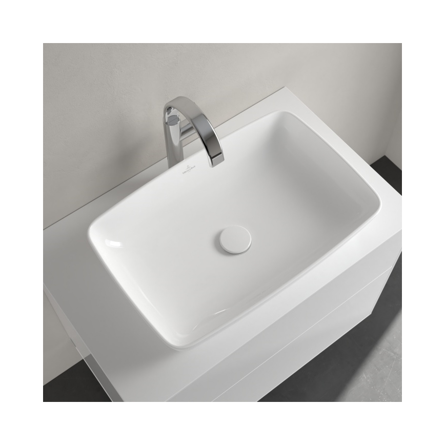 Villeroy & Boch 41725801 - Lavabo para encimera ARTIS 58x38,5 cm cerámica/blanco