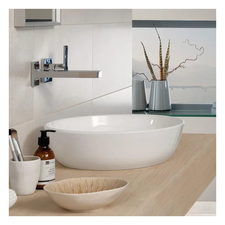 Villeroy & Boch 41794301 - Lavabo de sobreencimera ARTIS Ø 43 cm, cerámica, blanco