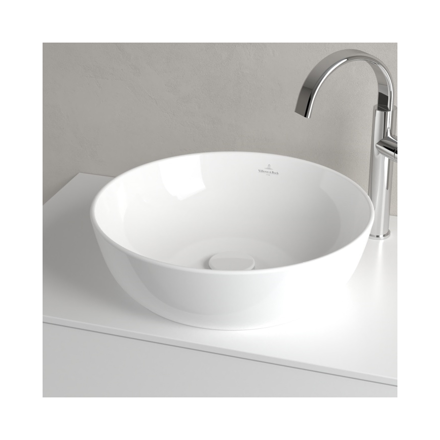 Villeroy & Boch 417943R1 - Lavabo para encimera ARTIS Ø 43 cm cerámica/blanco