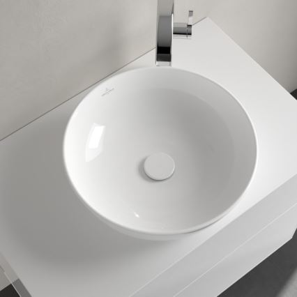 Villeroy & Boch 417943R1 - Lavabo para encimera ARTIS Ø 43 cm cerámica/blanco